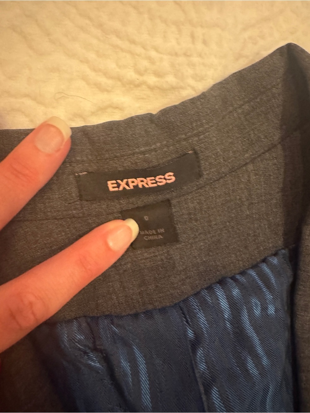 Express Blazer Size 0 - Picture 3 of 3